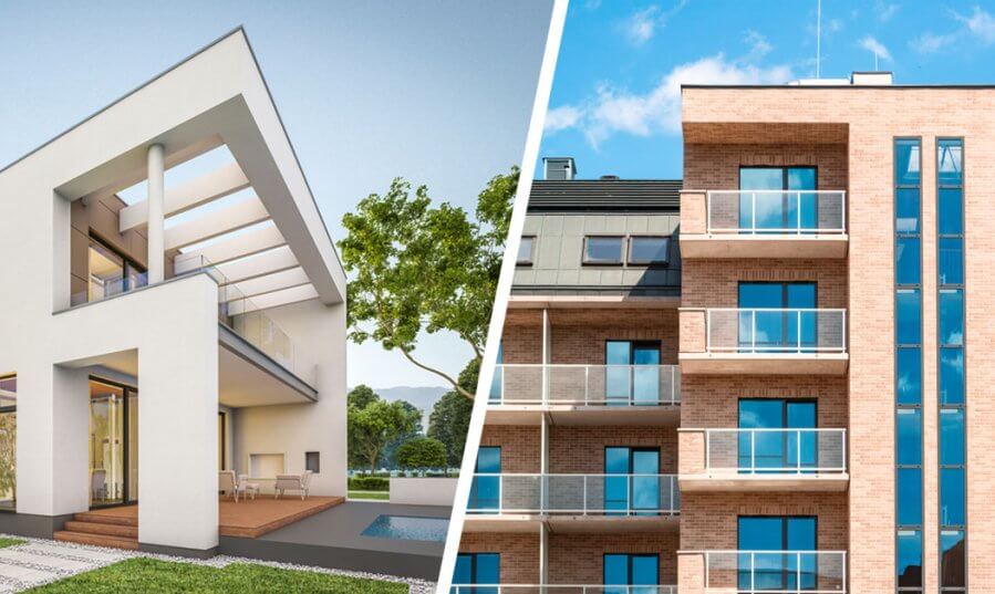 O que e melhor uma casa ou um apartamento